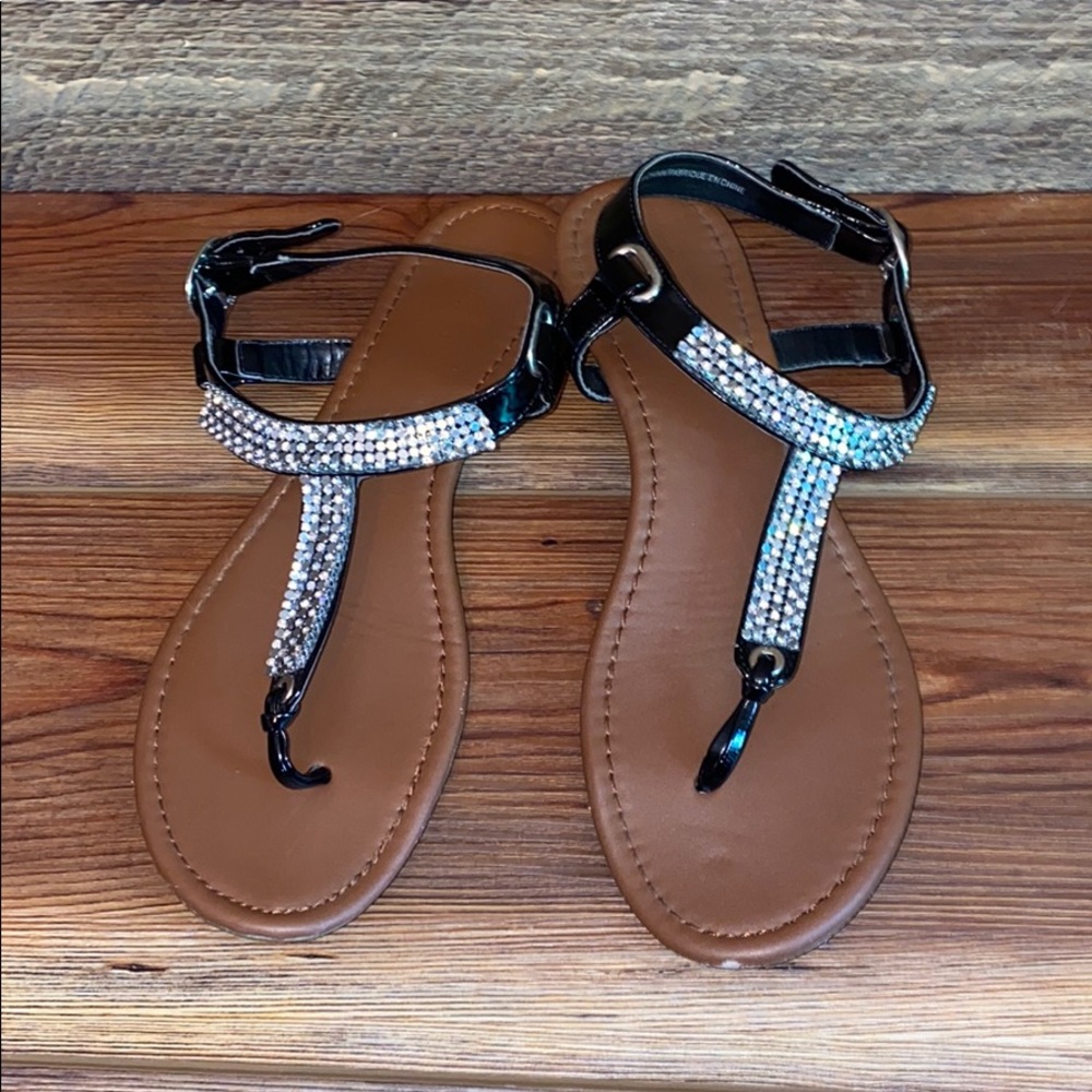 Black sandals